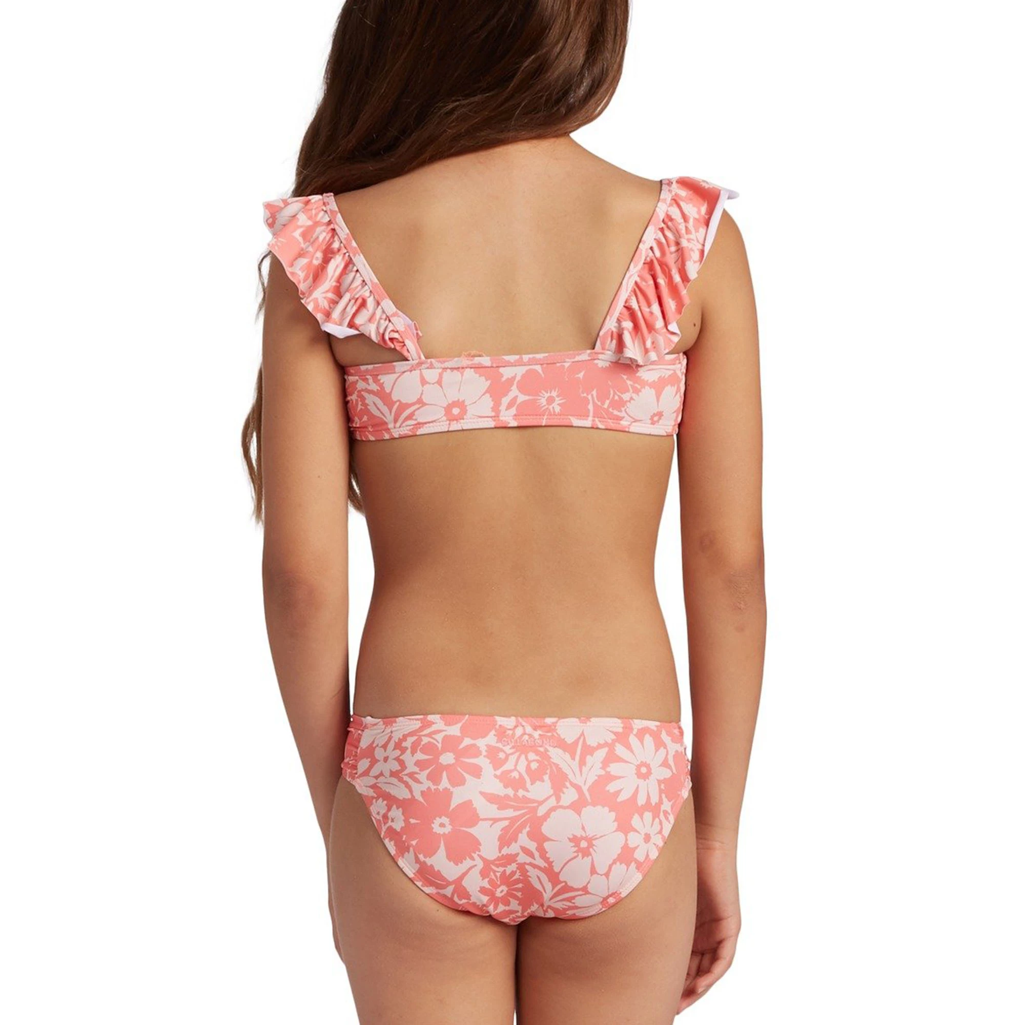 Billabong Girl's Way To Love Ruffle Bikini Set 4 Billabong Girl's Way To Love Ruffle Bikini Set - Image 2