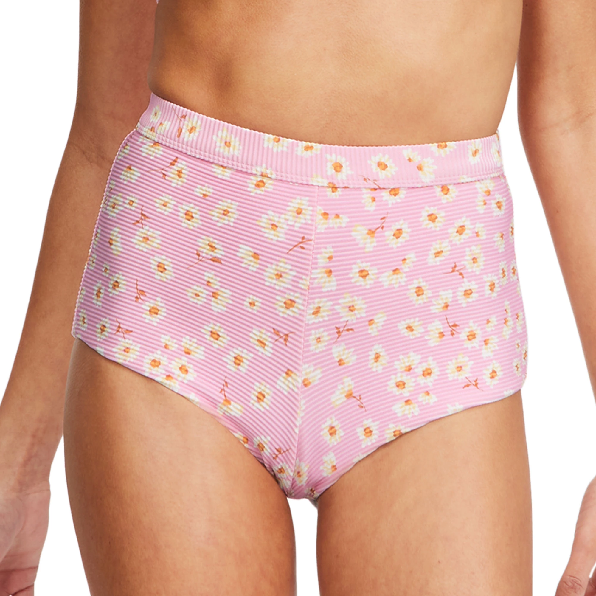 Billabong Womens Daisy Craze Avalon High-Waisted Bikini Bottoms 3 Billabong Womens Daisy Craze Avalon High-Waisted Bikini Bottoms