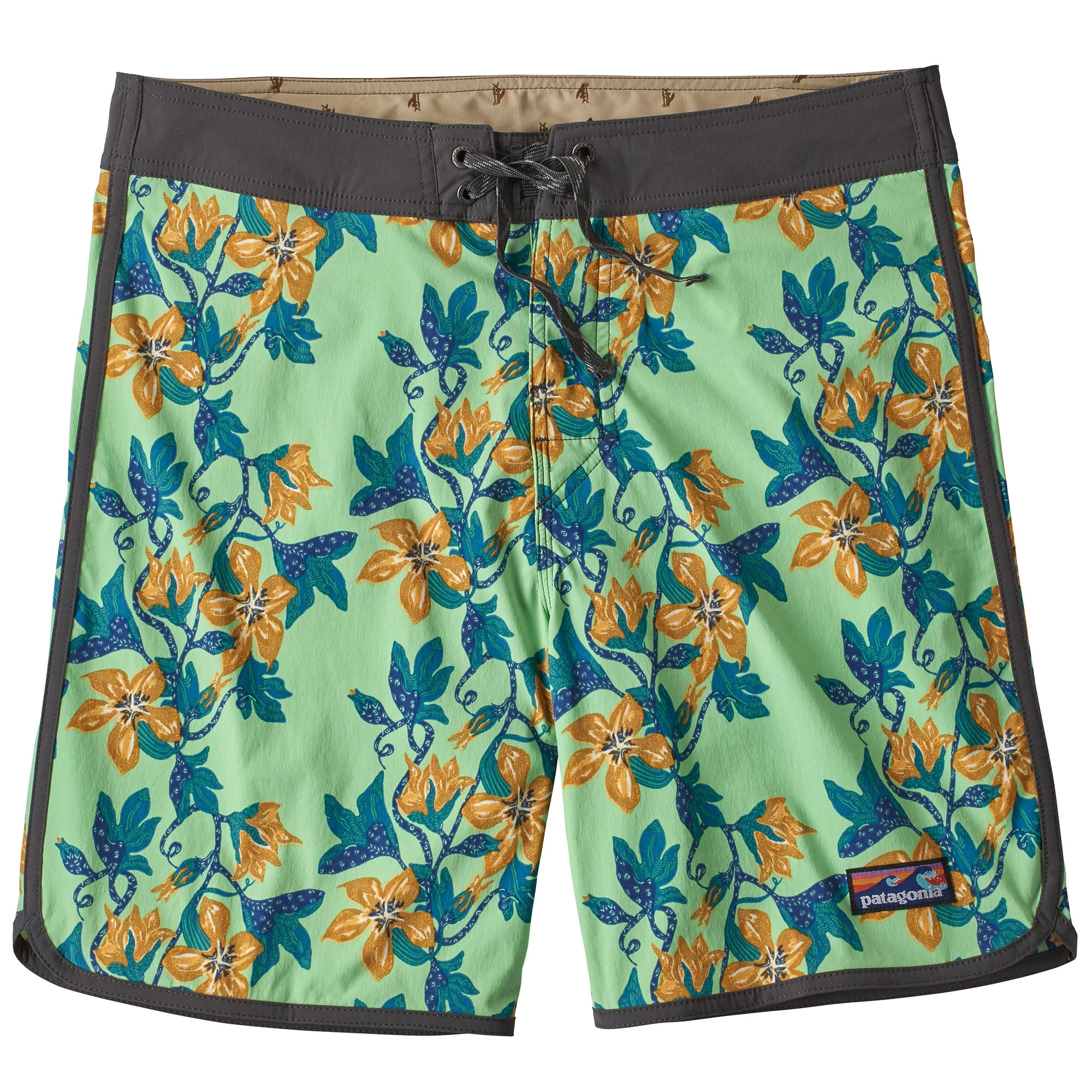 Patagonia Men's Scallop Hem Stretch Wavefarer® 18" Boardshorts 4 Patagonia Men's Scallop Hem Stretch Wavefarer® 18" Boardshorts - Image 2