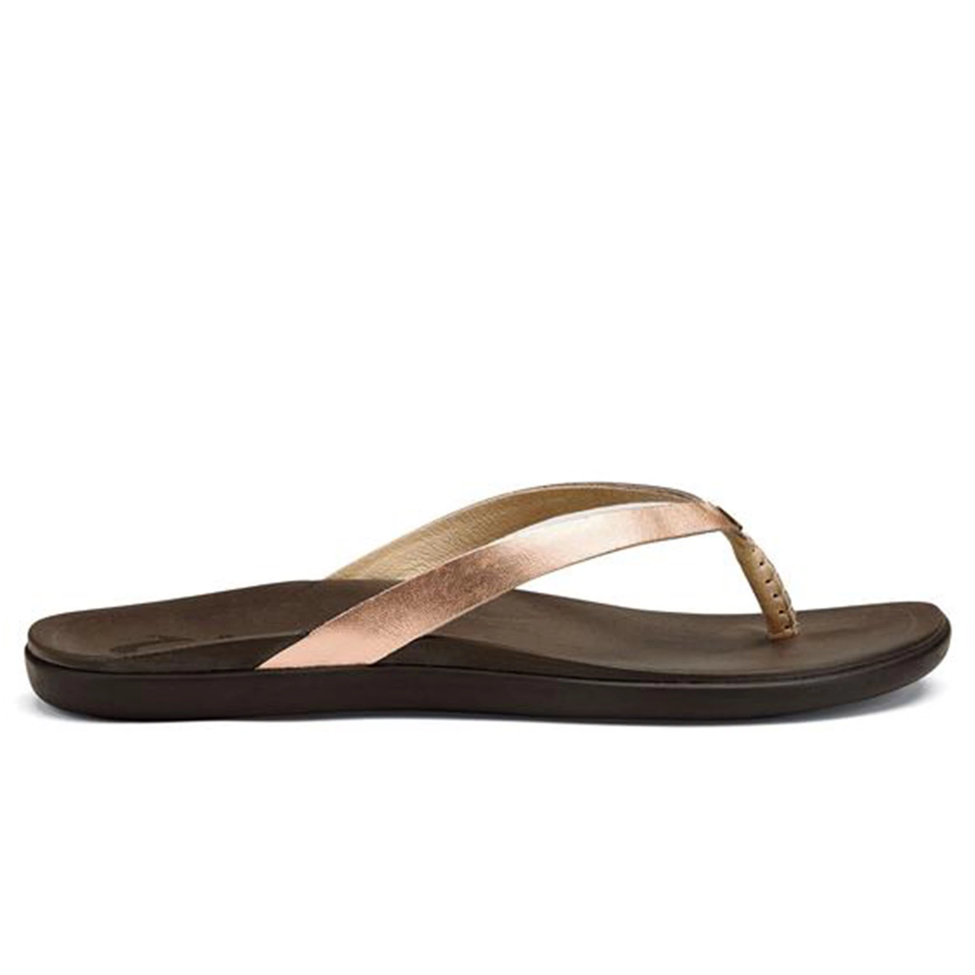 OluKai Women's Ho'opio Leather Flip Flops 10 OluKai Women's Ho'opio Leather Flip Flops - Image 8