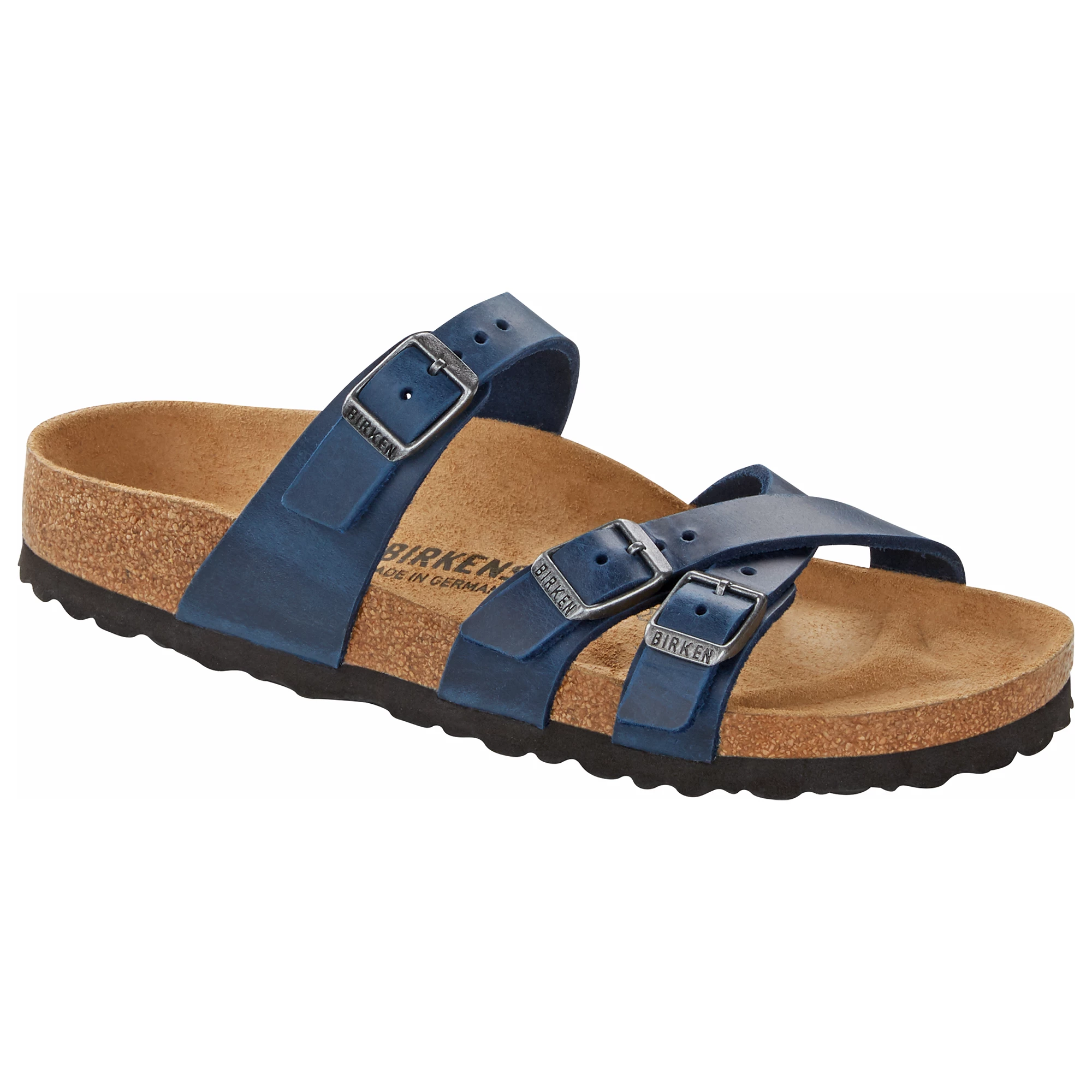 Birkenstock Womens Franca Oiled Leather Sandals 4 Birkenstock Womens Franca Oiled Leather Sandals - Image 2