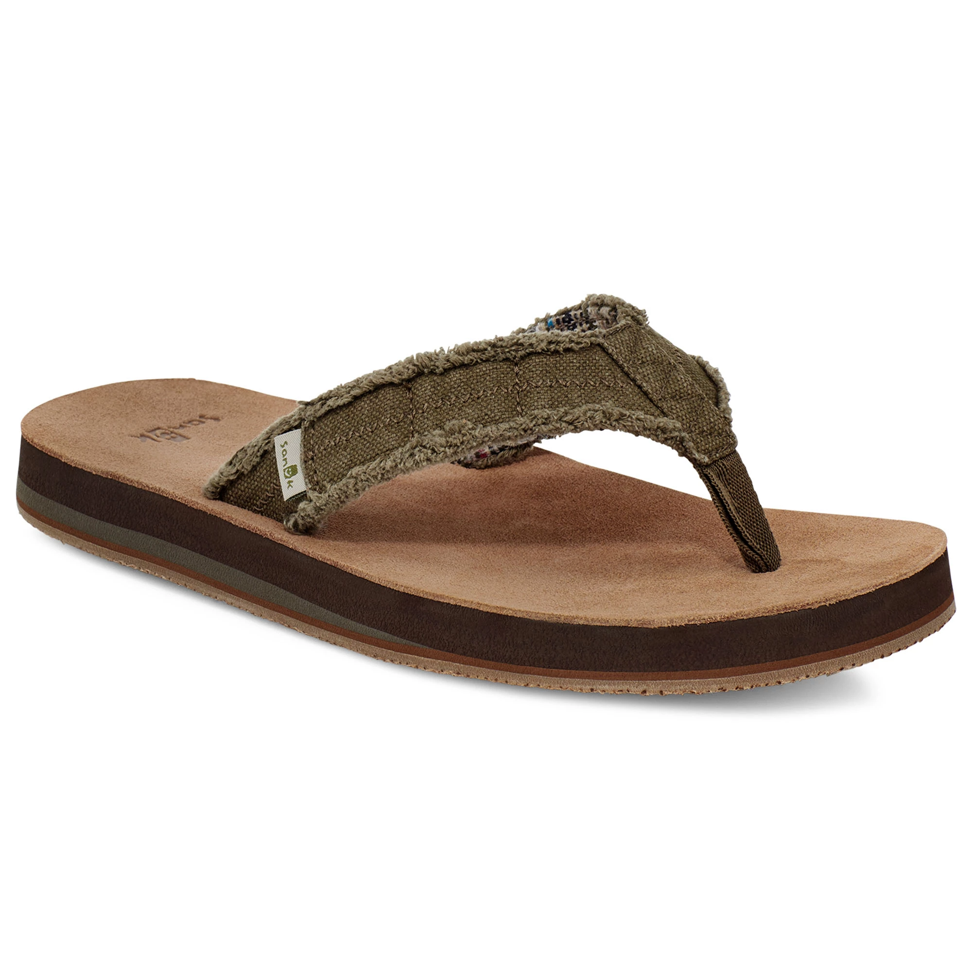 Sanuk Men's Fraid Not Soft Top Casual Sandals 4 Sanuk Men's Fraid Not Soft Top Casual Sandals - Image 2
