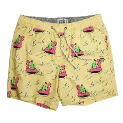Party Pants Mens River Dino Shorts