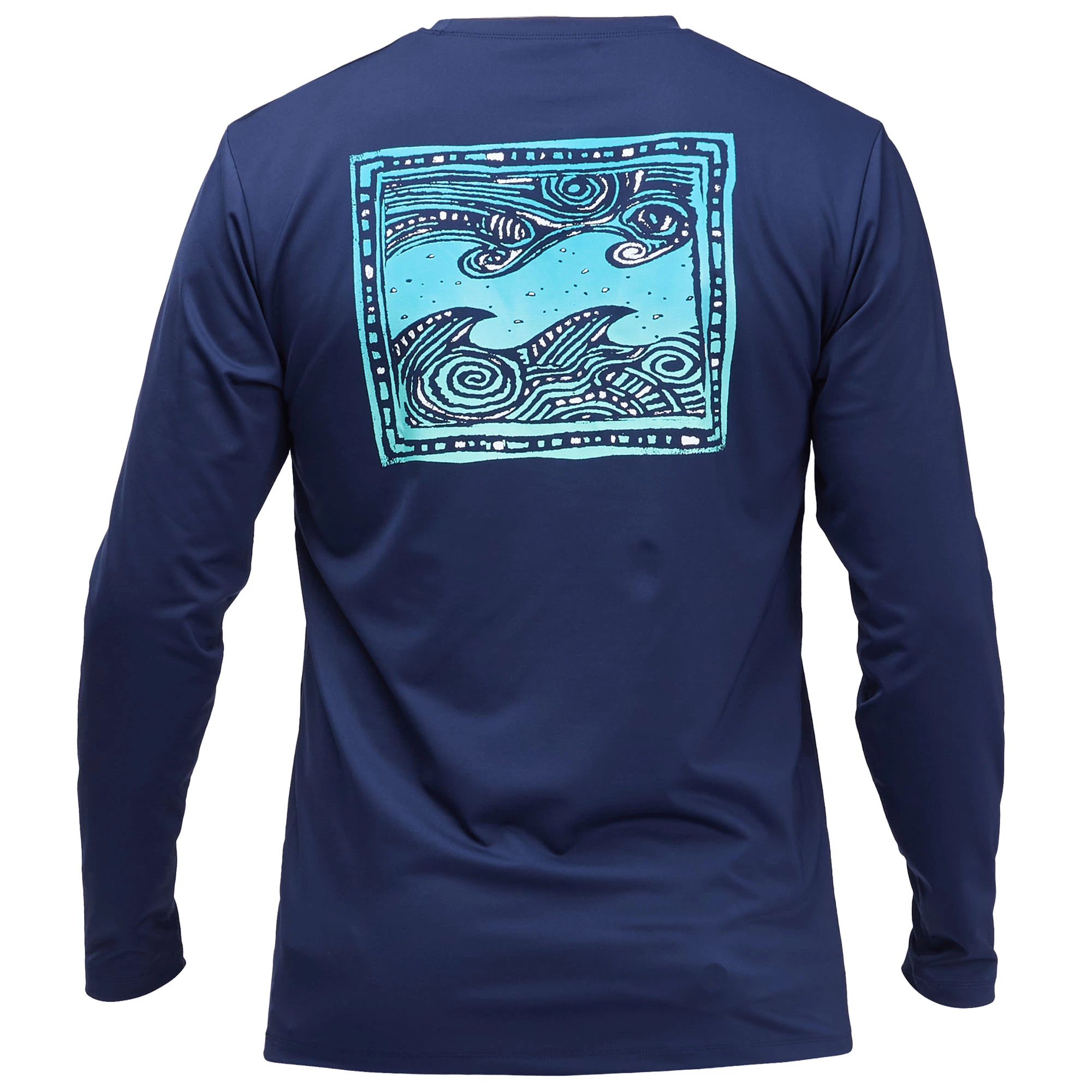 Billabong Men's Crayon Wave Long Sleeve Rashguard 3 Billabong Men's Crayon Wave Long Sleeve Rashguard