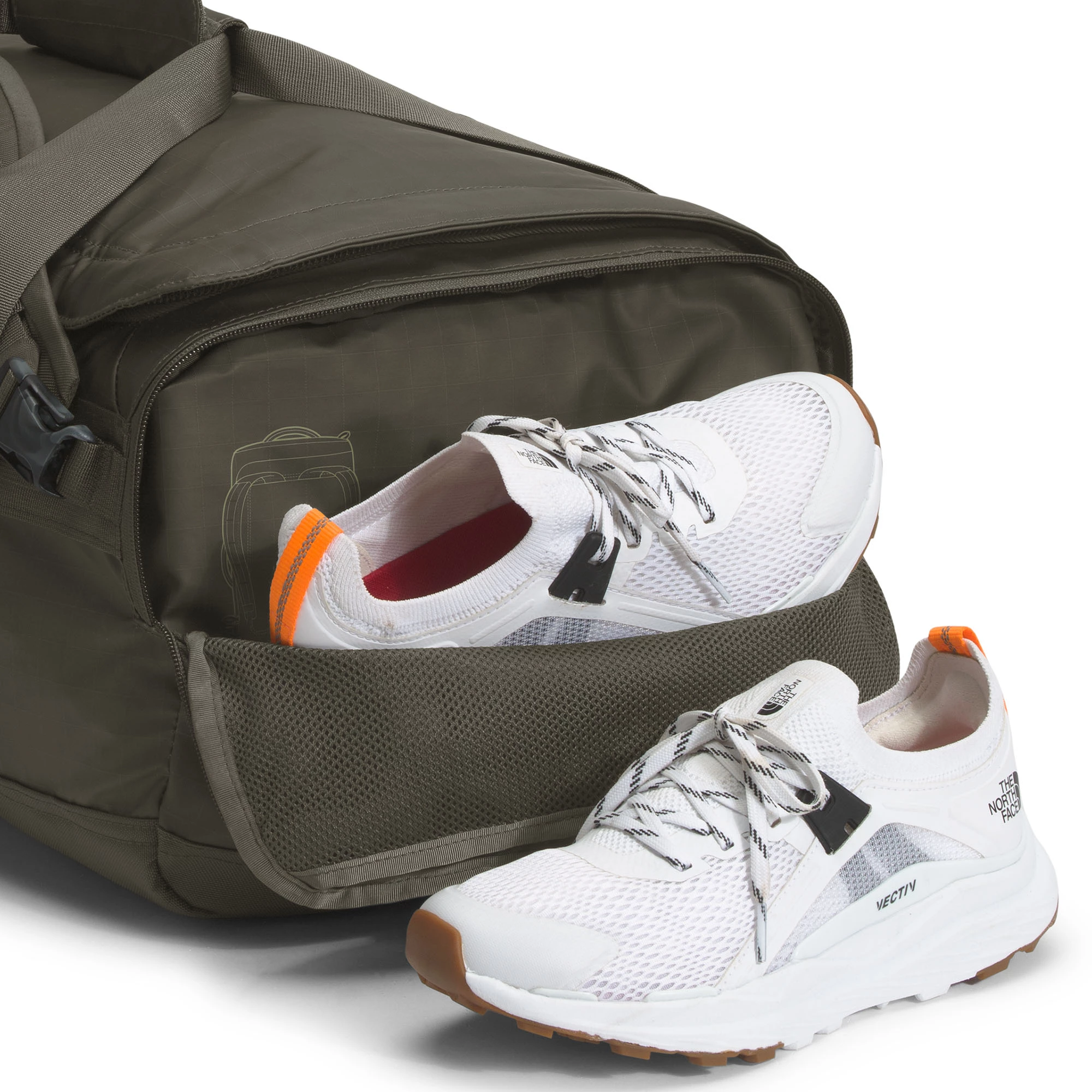 The North Face Base Camp Voyager 42 L Duffel Bag 20 The North Face Base Camp Voyager 42 L Duffel Bag - Image 18