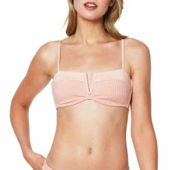 Sanctuary Womens U Wire Bandeau Bikini Top