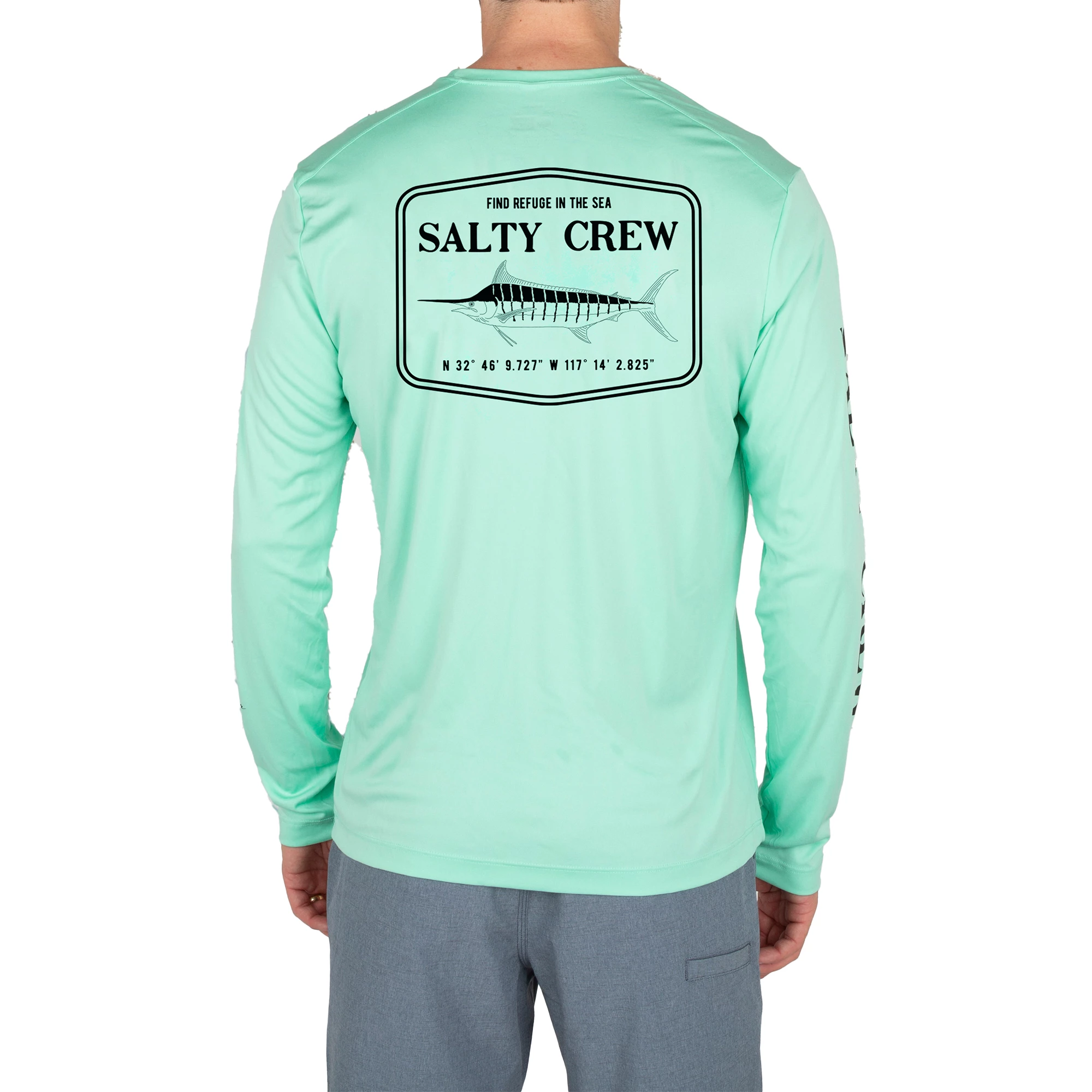 Salty Crew Mens Stealth Long Sleeve Rashguard 3 Salty Crew Mens Stealth Long Sleeve Rashguard