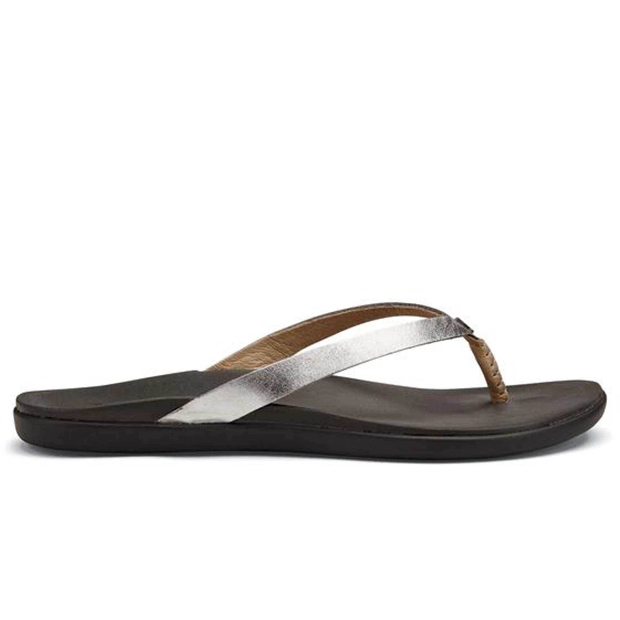 OluKai Women's Ho'opio Leather Flip Flops 6 OluKai Women's Ho'opio Leather Flip Flops - Image 4