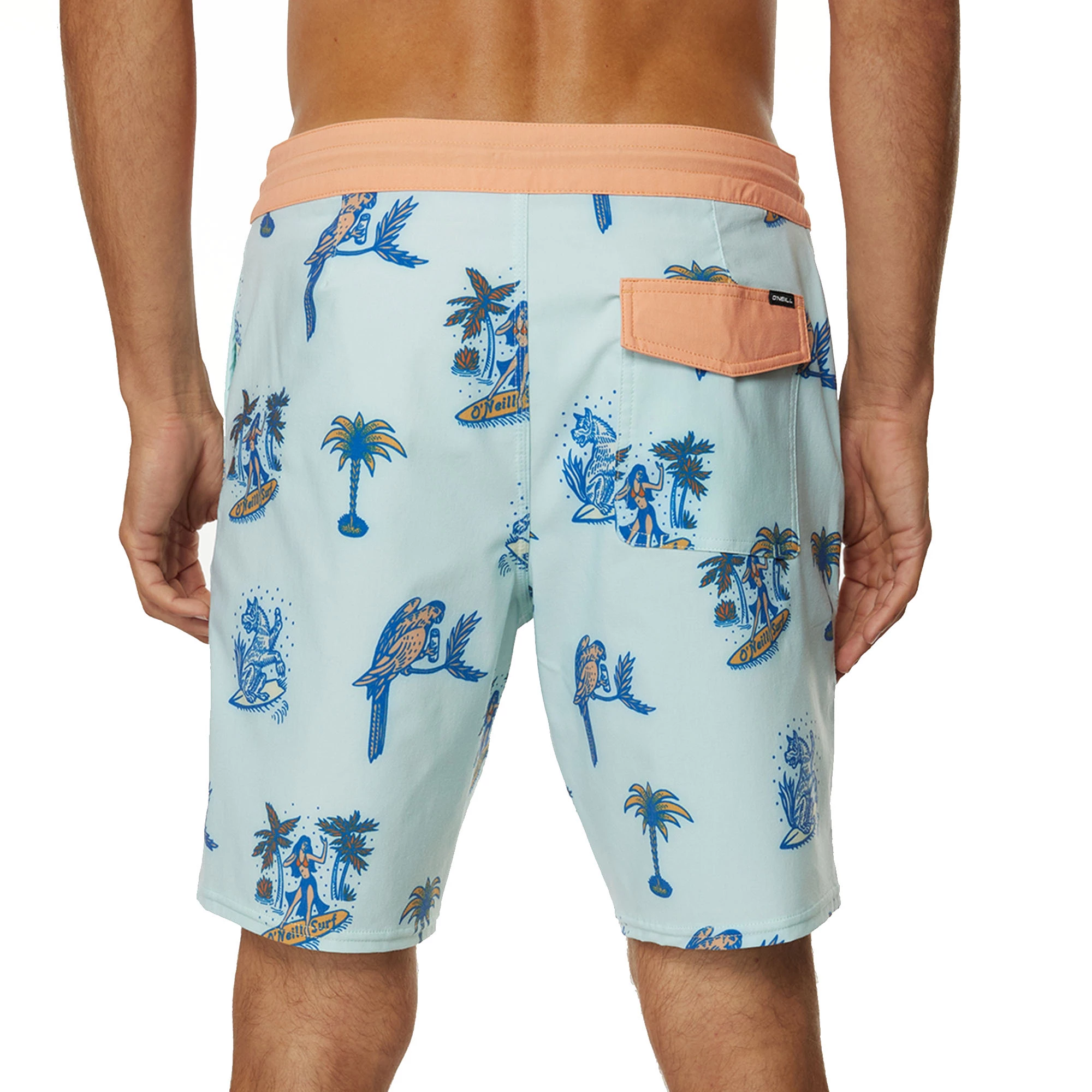 O'Neill ONeill Mens Schubert Cruzer 19 Boardshorts 4 O'Neill ONeill Mens Schubert Cruzer 19 Boardshorts - Image 2