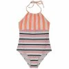 Beach Lingo Girl's Vibration Stripe High Neck One Piece Swimsuit 1 Beach Lingo Girl's Vibration Stripe High Neck One Piece Swimsuit -ONeill Shop c10ef9bb 2f06 4d7b b446 d845e0ed61d2