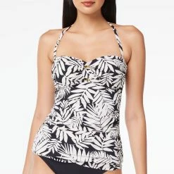 Bleu Rod Beattie Womens Draped Ring Front Bandeau Tankini Top -ONeill Shop c2d35caa c8df 4295 ab98 ec78fef98084