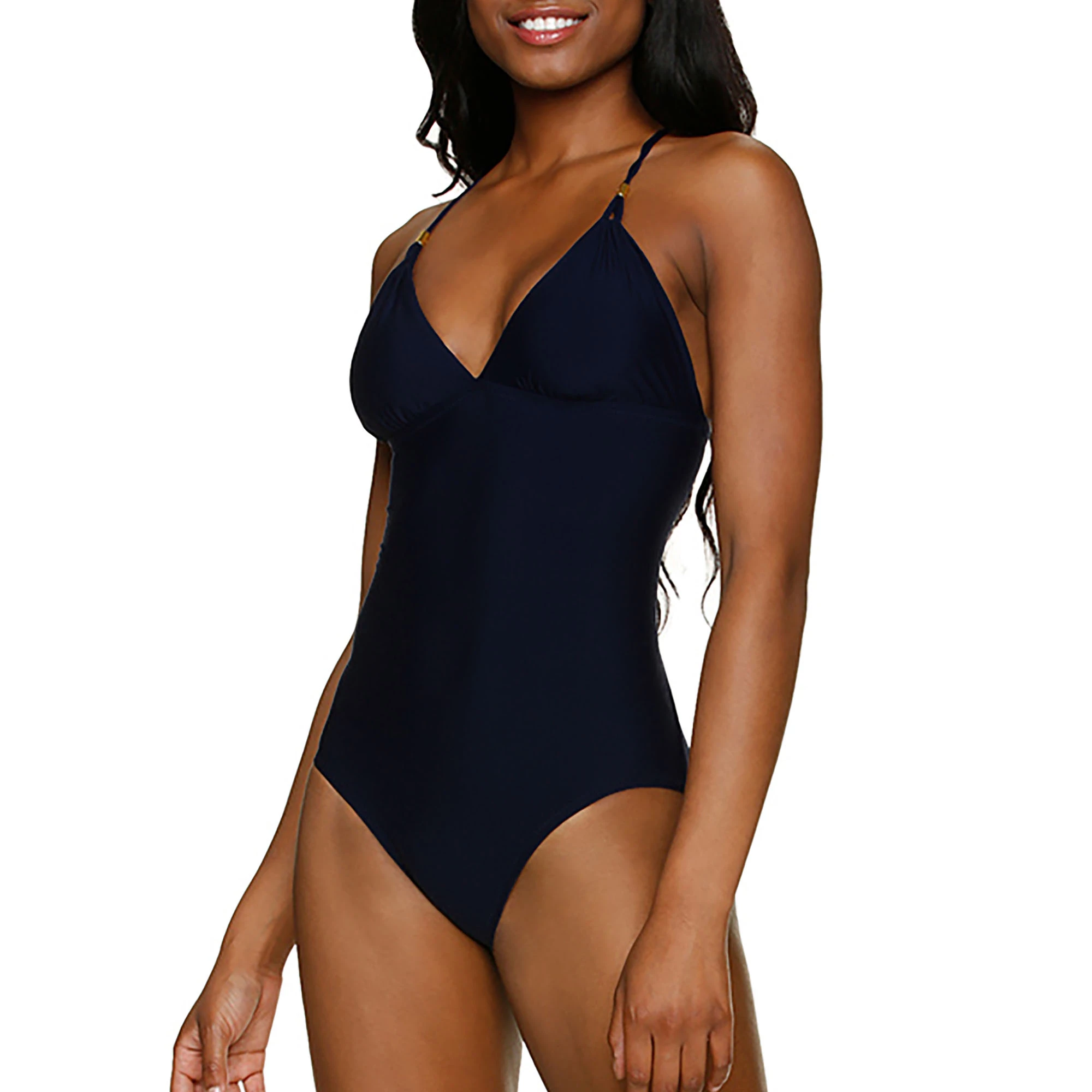 Helen Jon Womens Lattice Back One Piece Swimsuit 3 Helen Jon Womens Lattice Back One Piece Swimsuit