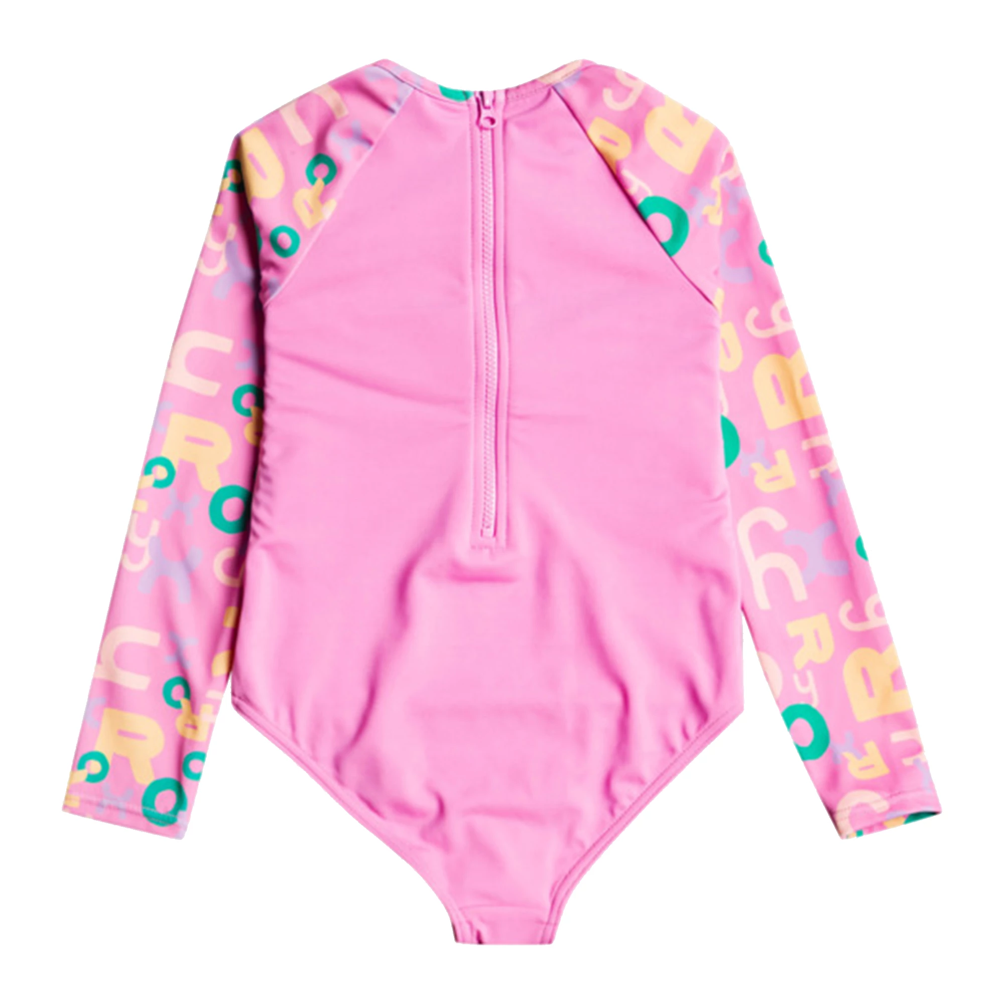 ROXY Girls Funny Bambino Long Sleeve One-Piece Rashguard 4 ROXY Girls Funny Bambino Long Sleeve One-Piece Rashguard - Image 2