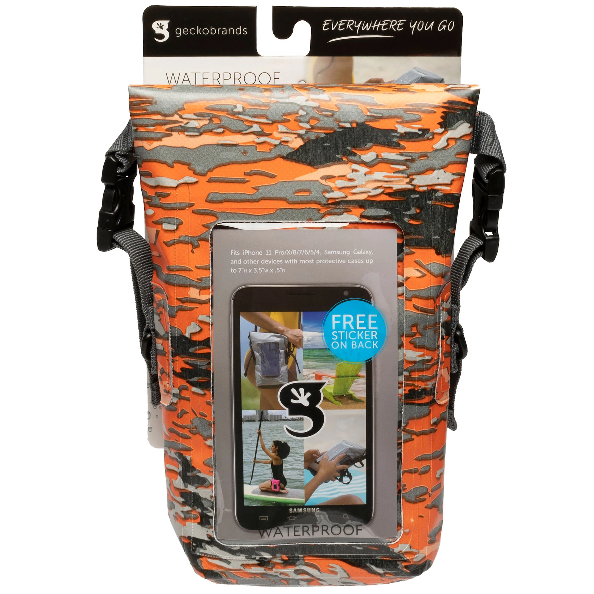 Geckobrands Waterproof Drawstring Tote 10 Geckobrands Waterproof Drawstring Tote - Image 8