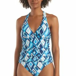 Helen Jon Womens Halterkini Top