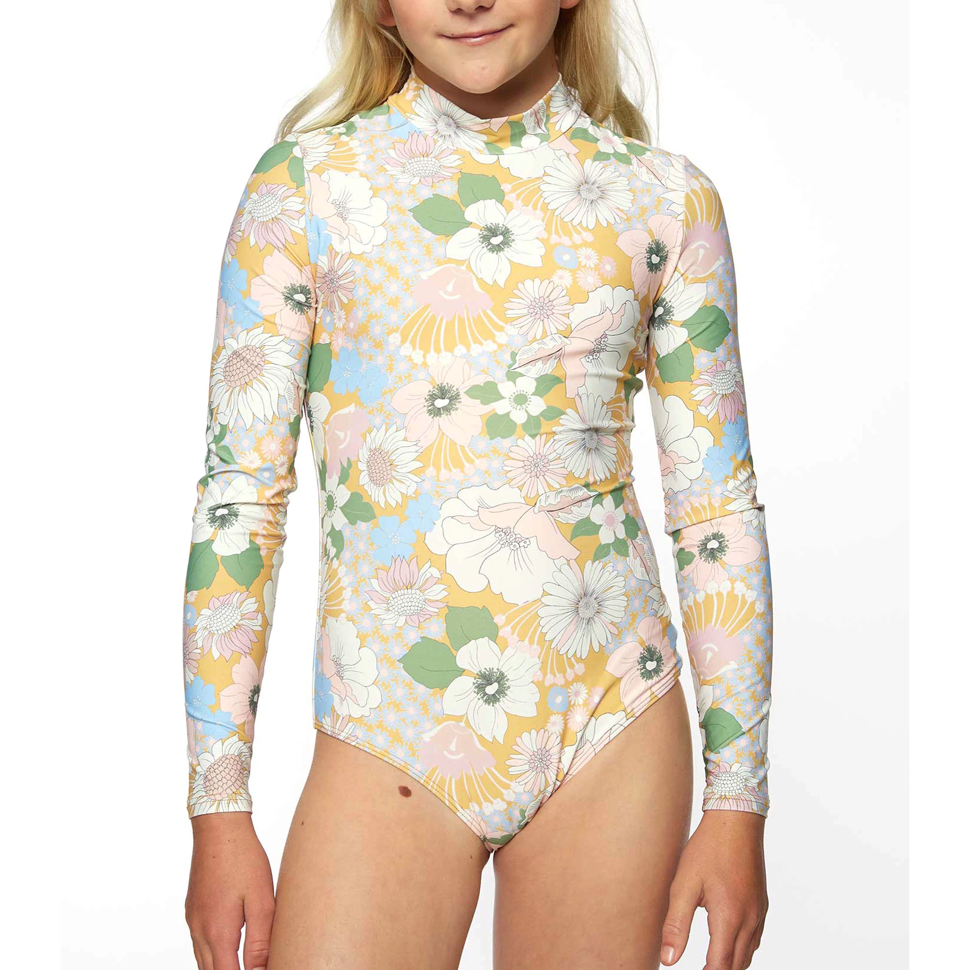 O'Neill ONeill Girls Twiggy Long Sleeve One Piece Surf Suit 3 O'Neill ONeill Girls Twiggy Long Sleeve One Piece Surf Suit