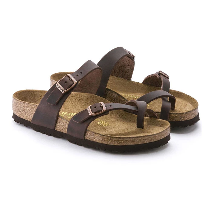 Birkenstock Women's Mayari Habana Oil Leather Sandals 6 Birkenstock Women's Mayari Habana Oil Leather Sandals - Image 4