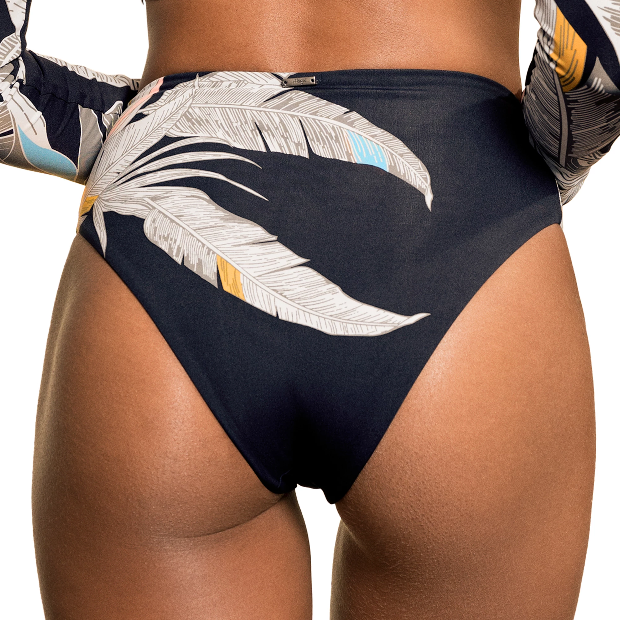 Maaji Womens Feathers Epica Bikini Bottoms 4 Maaji Womens Feathers Epica Bikini Bottoms - Image 2