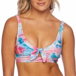 Splendid Womens Twist Of Fate Halter Bikini Top
