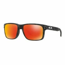 Oakley Men's Holbrook Sunglasses With Prizm Ruby Lenses
