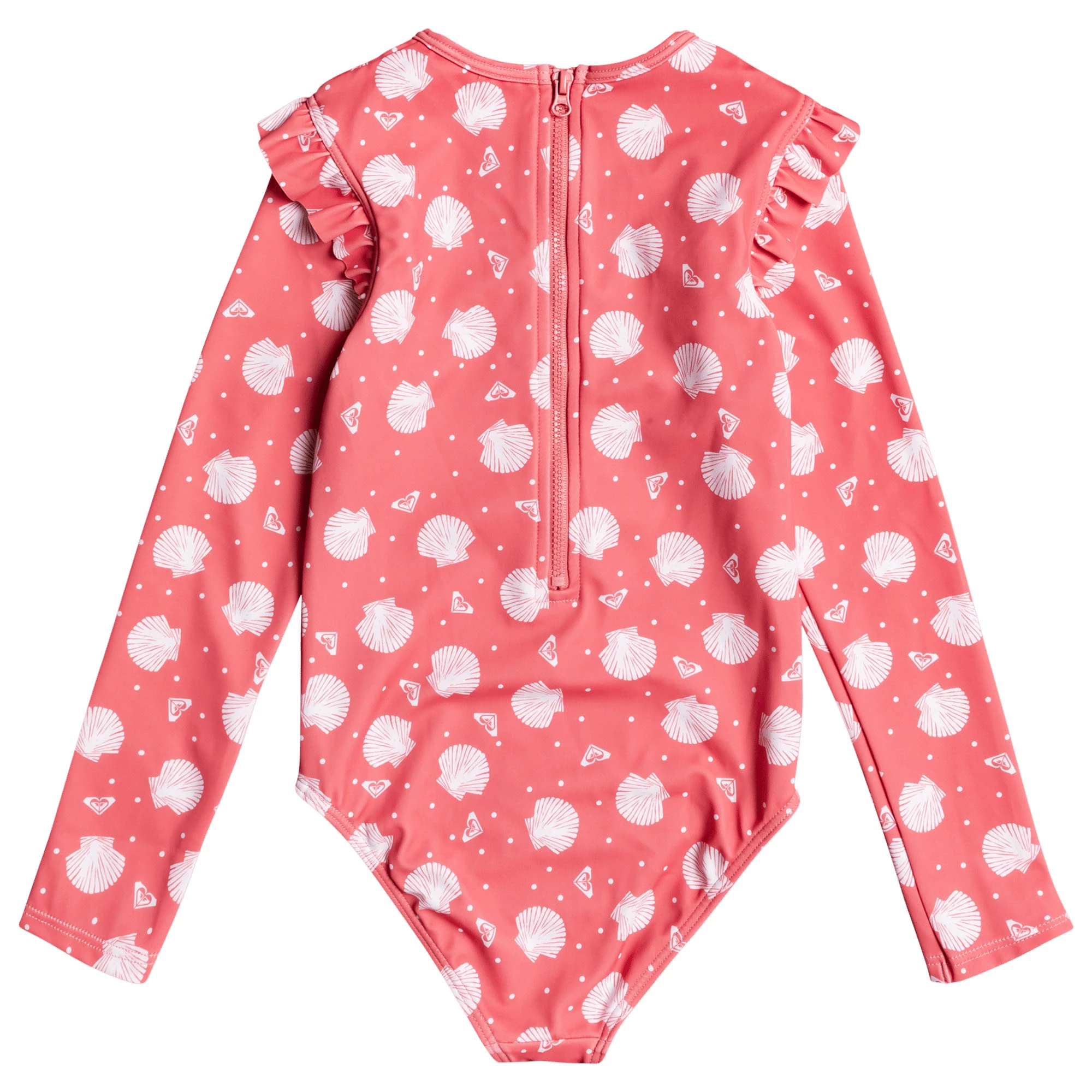 ROXY Toddler Girl's Teeny Everglow Long Sleeve One Piece Rashguard 4 ROXY Toddler Girl's Teeny Everglow Long Sleeve One Piece Rashguard - Image 2