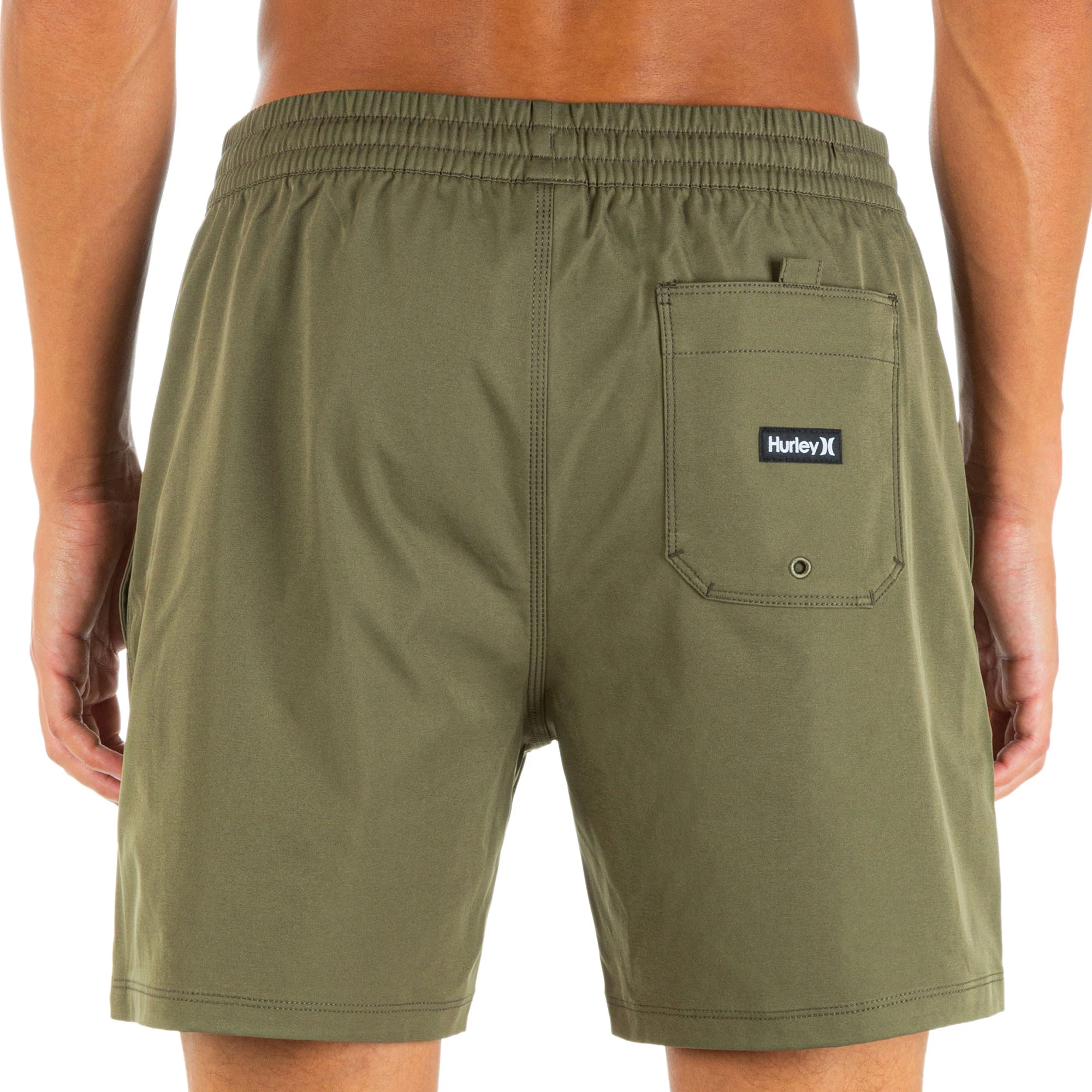 Hurley Men's One And Only Solid Volley 17" Boardshorts 8 Hurley Men's One And Only Solid Volley 17" Boardshorts - Image 6