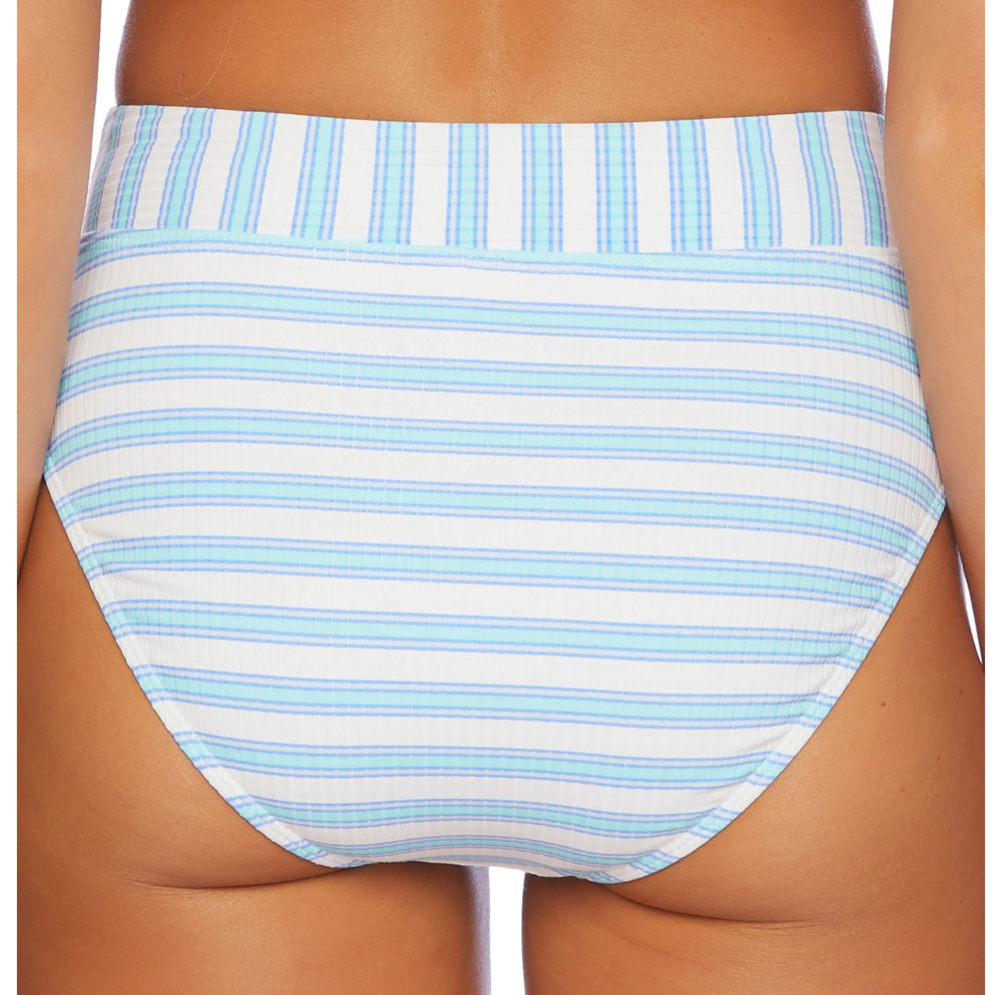 Splendid Womens Horizon Line High Leg Bikini Bottoms 4 Splendid Womens Horizon Line High Leg Bikini Bottoms - Image 2