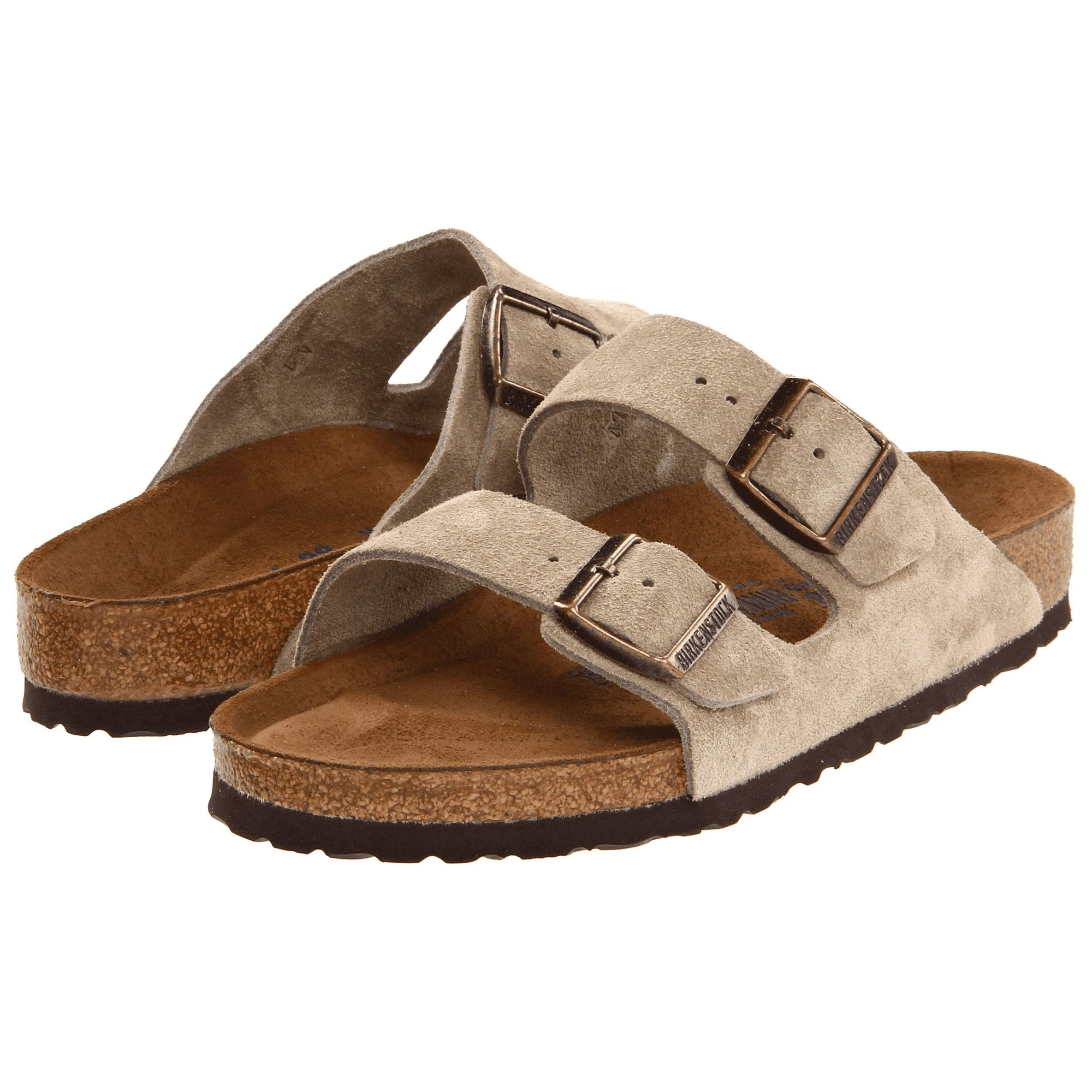 Birkenstock Women's Arizona Soft Footbed Suede Sandals 4 Birkenstock Women's Arizona Soft Footbed Suede Sandals - Image 2