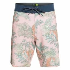 Quiksilver Mens HEMPSTRETCH Scallop 19" Boardshorts