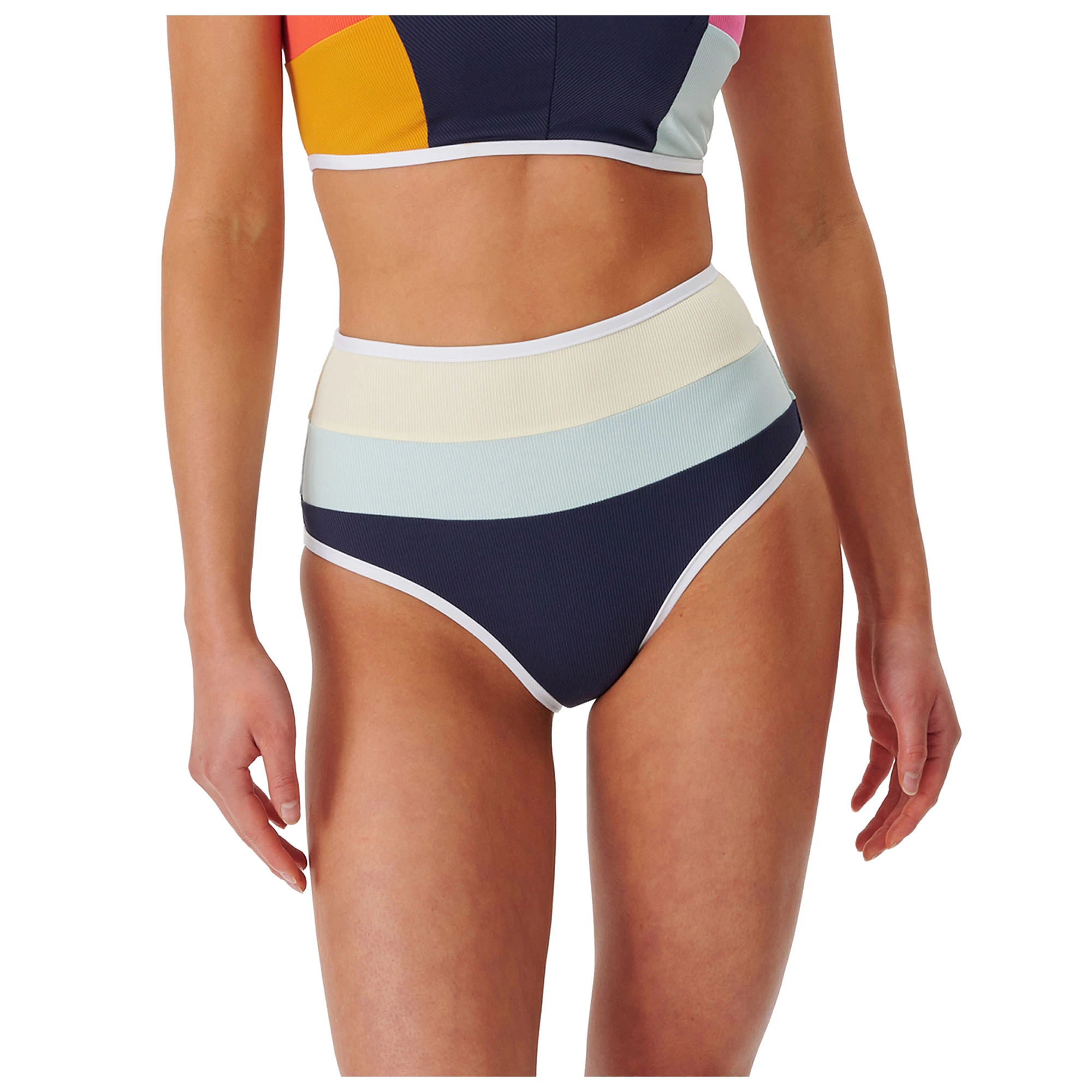 Rip Curl Womens Heat Wave Good Coverage High Rise Bikini Bottoms 3 Rip Curl Womens Heat Wave Good Coverage High Rise Bikini Bottoms