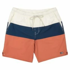 Salty Crew Mens Beacons Sunburn Elastic Boardshorts