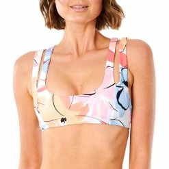 Rip Curl Women's Blossom Reversible Crop Swim Top