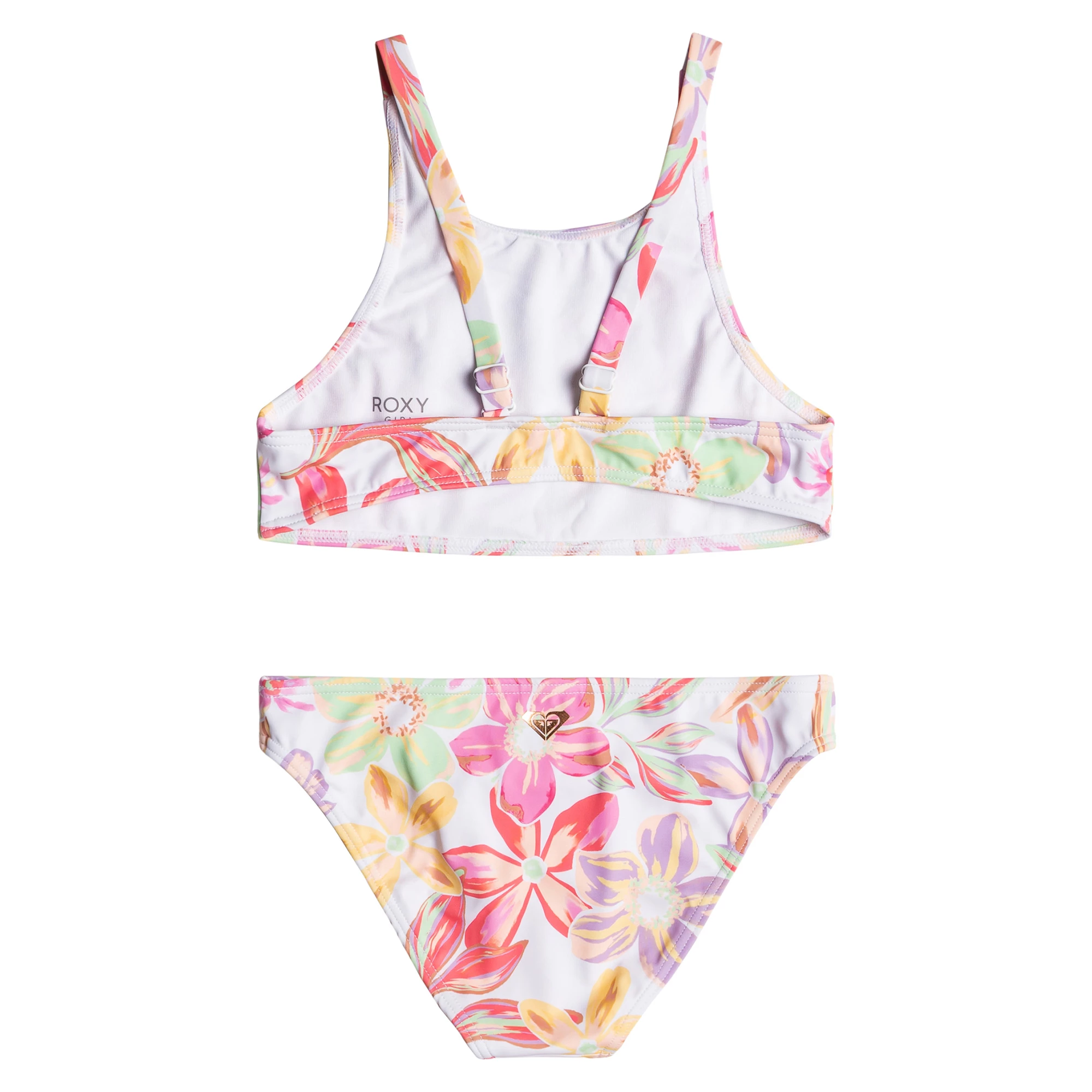 ROXY Girls Tropical Time Crop Bikini Set 4 ROXY Girls Tropical Time Crop Bikini Set - Image 2