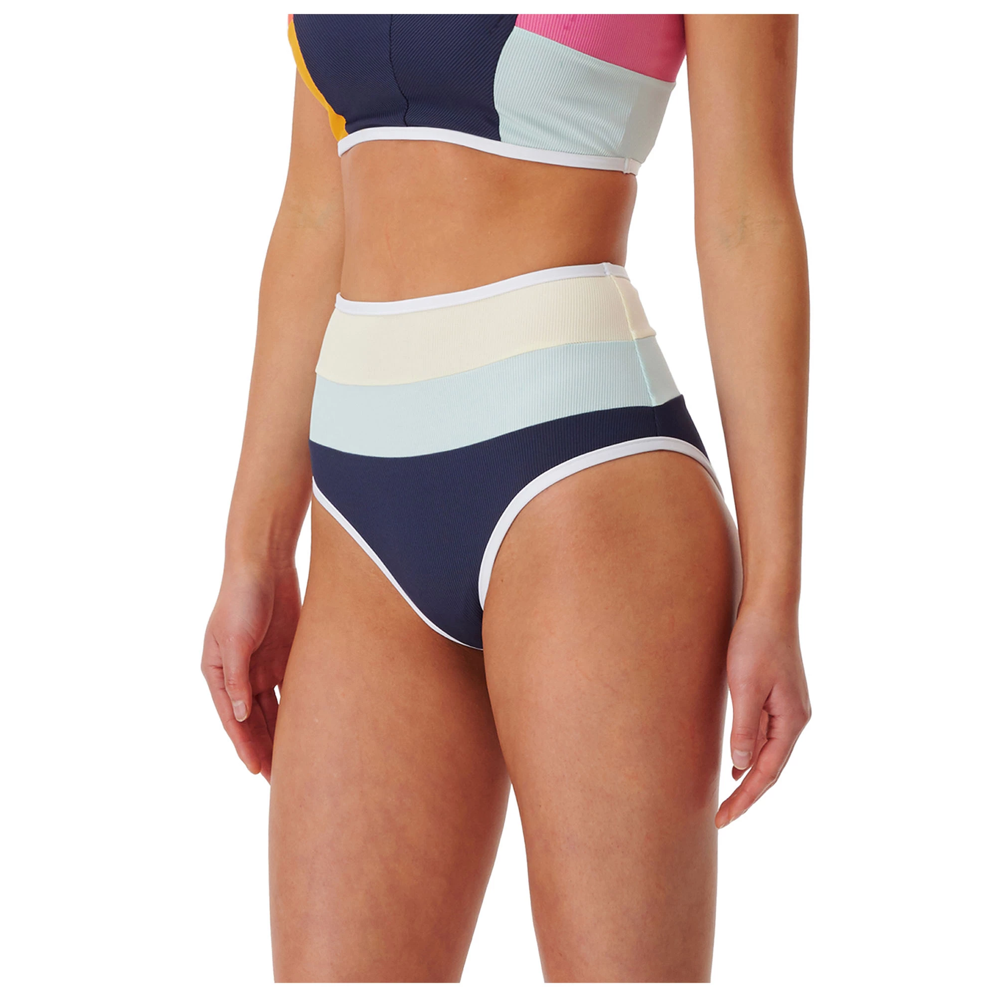 Rip Curl Womens Heat Wave Good Coverage High Rise Bikini Bottoms 7 Rip Curl Womens Heat Wave Good Coverage High Rise Bikini Bottoms - Image 5