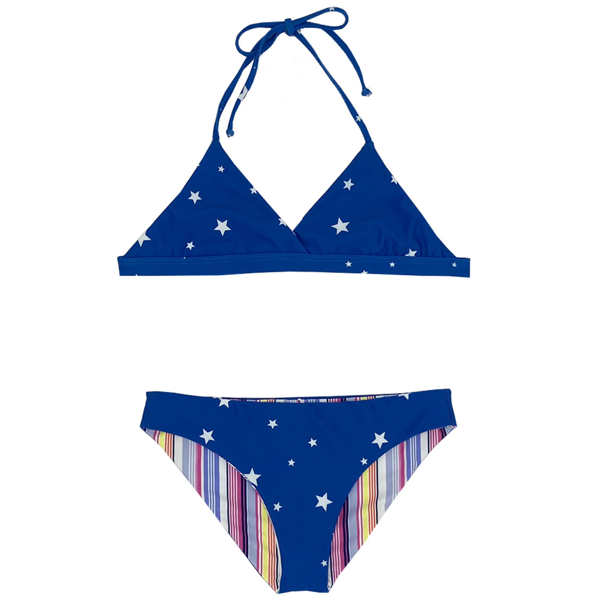 Splendid Girl's Twinkle Reversible Swim Set 3 Splendid Girl's Twinkle Reversible Swim Set